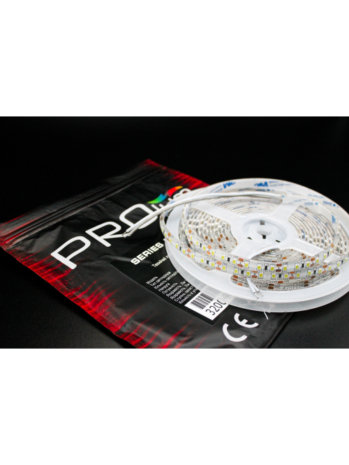 Светодиодная LED лента PROLUM™ 12V; 2835\120; IP65; Series "SG", Холодный-белый (9000-10000К)