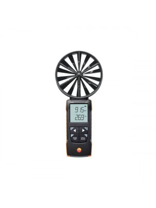 testo 417 - Digital 100 mm vane anemometer with App connection