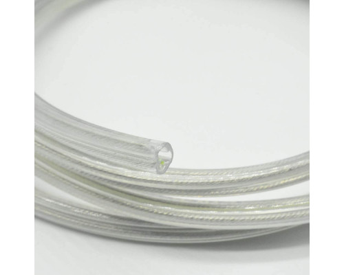 Cablu transparent rotund 3×0,75mm lustre vintage