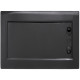 Корпус пластиковый на 12 модулей e.plbox.pro.n.12b.black навесный, черный с непрозрачными дверями IP40