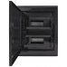 Корпус пластиковый на 24 модуля e.plbox.pro.n.24b.black навесной, черный с непрозрачными дверямиIP40