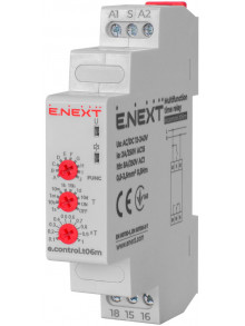 Реле времени многофункциональное e.control.t06m