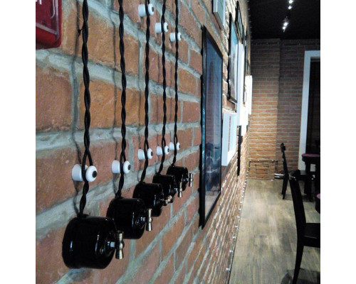 ÎNTR.CAP SCARA RETRO 10A IP20 ALB PLASTIC