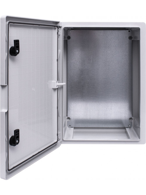 Шкаф ударопрочный из АБС-пластика e.plbox.350.500.195.blank, 350х500х195мм, IP65