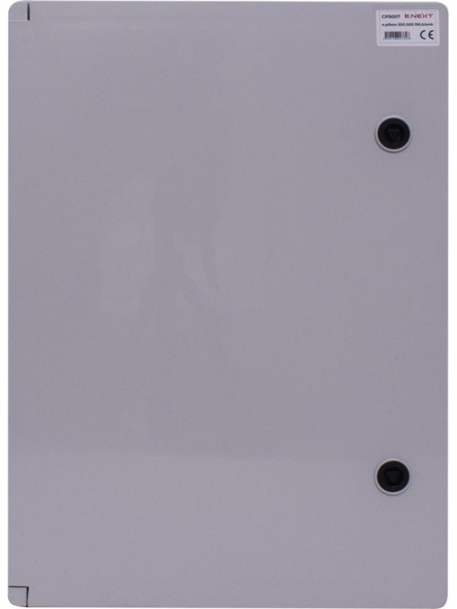 Шкаф ударопрочный из АБС-пластика e.plbox.350.500.195.blank, 350х500х195мм, IP65