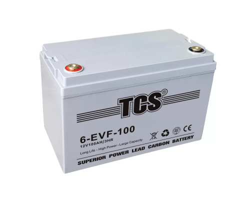 Battery TCS 6-EVF-100 12V100Ah VRLA Lead Carbon