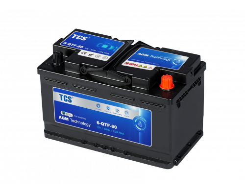 Battery TCS 6-QTF-80 Start Stop AGM Technology