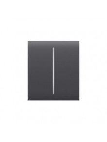 Ajax CenterButton (2-gang) [55] graphite