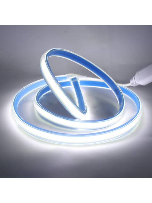 Светодиодная LED лента PROLUM™ 220V; СОВ; 280 LED; IP68; 12 ММ; Series "S", Белый (5500-6000К)