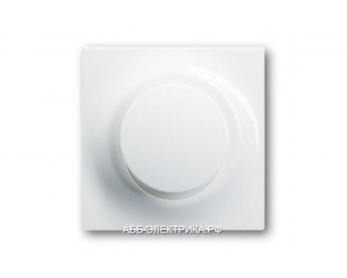 Светорегулятор нажимной 400Вт для л/н и эл.трансф-ов, цвет Белый, ABB Impuls