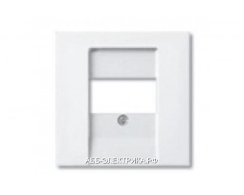 Аудиорозетка двойная, цвет Белый, ABB Basic 55