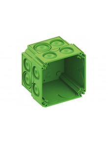 Flush mounted combination box "The green one"