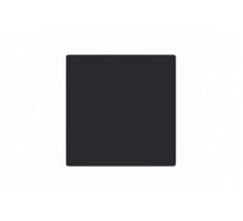 Busch-Jaeger – LFW/A.1.63.11-885 Cover plate black matt - 63x63