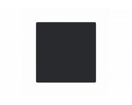 Busch-Jaeger – LFW/A.1.63.11-885 Cover plate black matt - 63x63