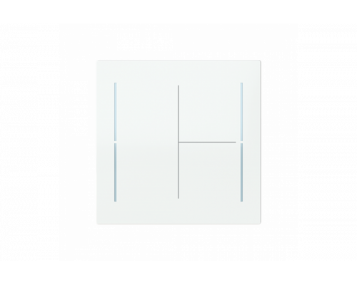 Busch-Jaeger – LFW/A.3.70.11-44G Cover plate studio white - Busch-art linear
