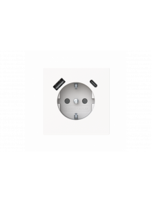 SCHUKO® USB-Socket insert Without imprint Safety Shutter Protective contact (SCHUKO) with USB AC studio white matt  - Busch-art linear