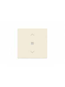 Busch-Jaeger – LFJW/A.1.63.11-82 Cover plate with legend with Symbol "venetian blind" ivory white - 63x63