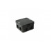 Junction box AK1-IP65, black, with 8 entries M25