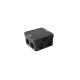 Junction box AK1-IP65, black, with 8 entries M25