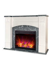 Каминокомплект Magnolia & Lorance color, 900x1150x320 мм, 1500W, 3 цвета пламени, 2 мощности обогрева, 5 режимов интенсивности пламени