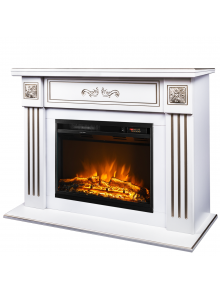 Каминокомплект Praga & Lorance color, 883x1087x290 мм, 1500W, 3 цвета пламени, 2 мощности обогрева, 5 режимов интенсивности пламени