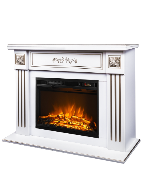 Каминокомплект Praga & Lorance color, 883x1087x290 мм, 1500W, 3 цвета пламени, 2 мощности обогрева, 5 режимов интенсивности пламени