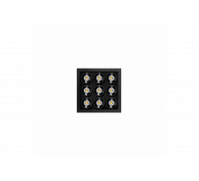 Black Foster Micro Recessed 3x3