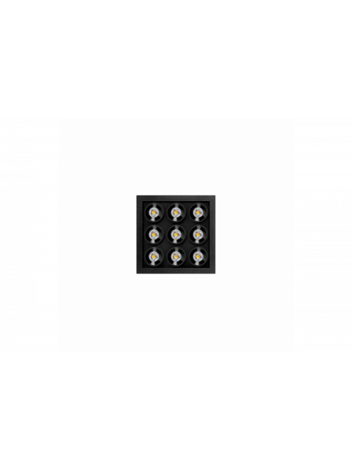 Black Foster Micro Recessed 3x3