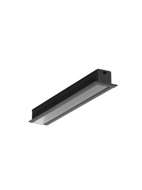 профиль LED SMART-IN10 AC2/Z 2000 чёрный анодированный в упаковке
