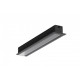 профиль LED SMART-IN10 AC2/Z 2000 чёрный анодированный в упаковке