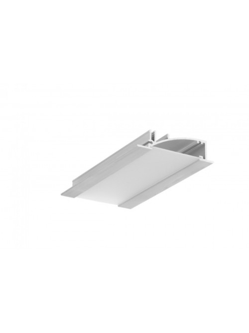profil LED FLAT8 H/UX 1000 alu.sur.