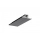 профиль LED BACK10 A/UX 1000 чёрный mal. /op
