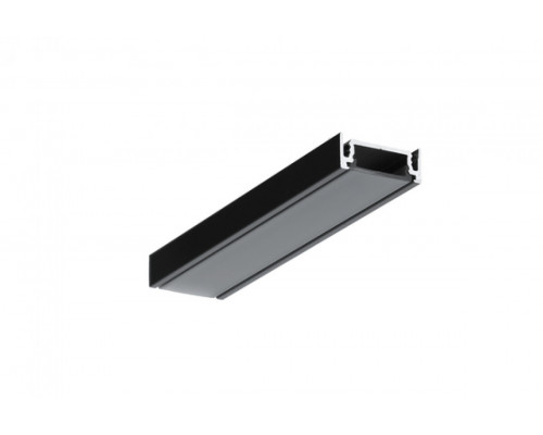 профиль LED SURFACE14.v2 EE7F/Y 4050 чёрный анодированный в упаковке