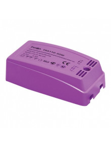 TRA110 Трансформатор электронный понижающий, 230V/12V 250W пластик розовый, 115*38*66мм