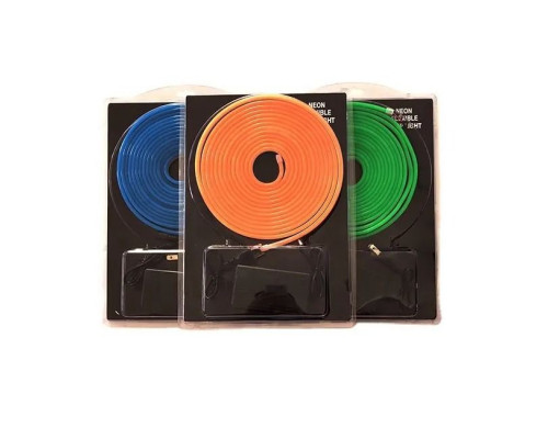 Set gata de bandă de neon PROLUM™ 12V; 6x12; 5M; Alb, PRO