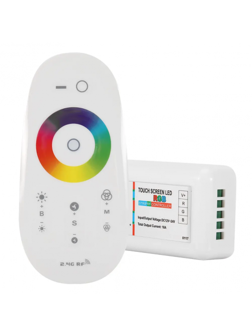 Контроллер RGB Full-TOUCH 18А, Белый