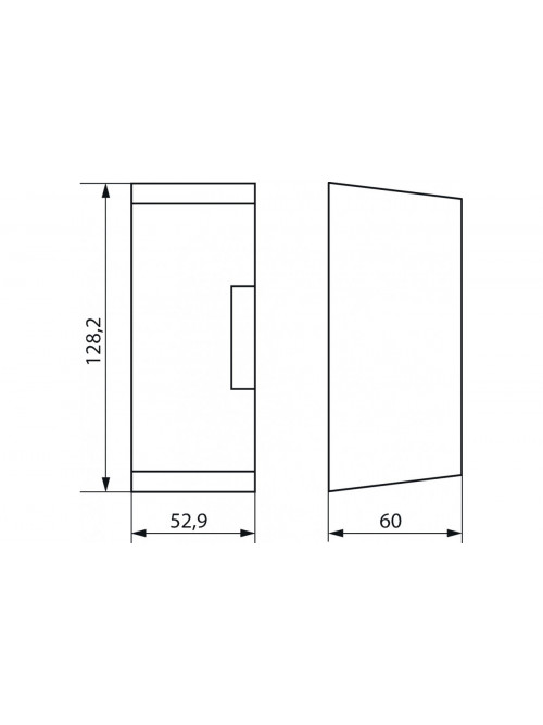 Wall mounting kit 35 mm