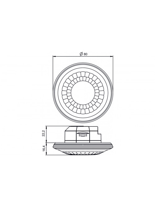 LUXA 103 S360-12 KNX UP