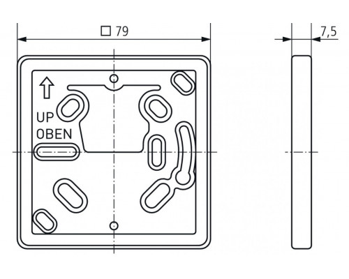 Adapter plate RAMSES 714