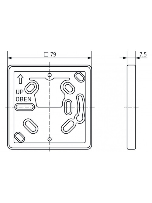 Adapter plate RAMSES 714