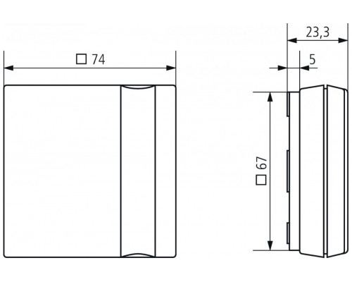 Temperature sensor RAMSES IP 65