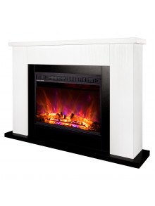 Каминокомплект Brooklyn & Lorance color, 855x1150x270 мм, 1500W, 3 цвета пламени, 2 мощности обогрева, 5 режимов интенсивности пламени