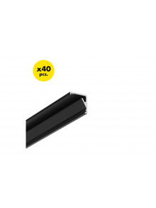 профиль LED CABI12 E 2000 чёрный анодированный [40szt]