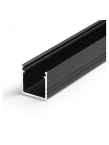 Profil LED aparent SMART 10, negru, lungime 2m