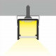 Profil LED aparent SMART 10, negru, lungime 2m