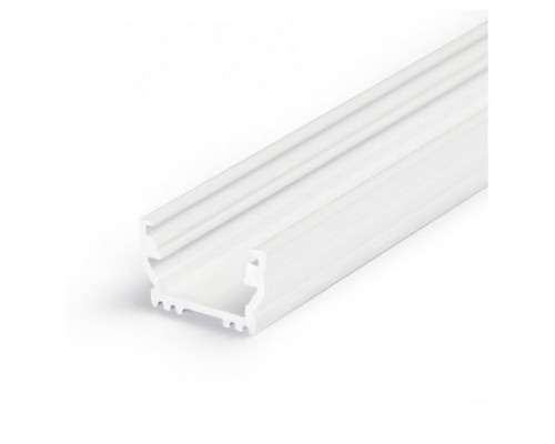 Profil LED aparent UNI 12, alb, lungime 2m