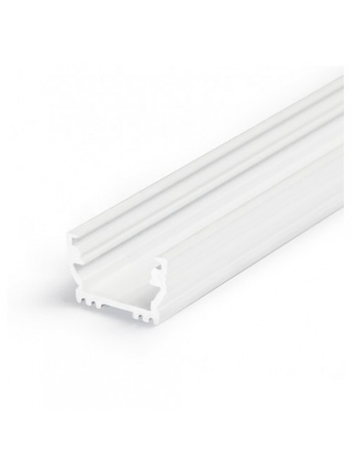 Profil LED aparent UNI 12, alb, lungime 2m