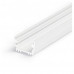 Profil LED aparent UNI 12, alb, lungime 2m