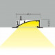 Profil LED încastrat FLAT 8, alb, lungime 2m