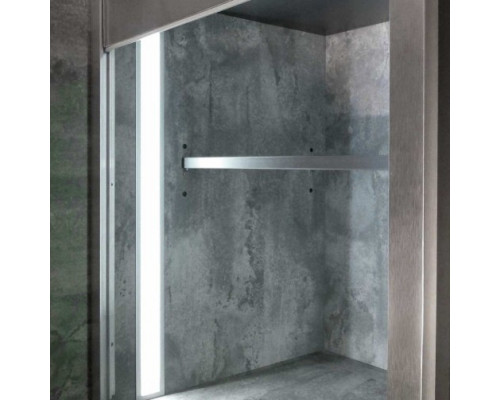 Profil LED încastrat FLAT 8, alb, lungime 2m